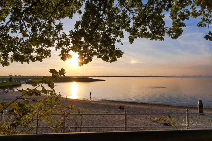 Sonnenuntergang in Dangast am Jadebusen